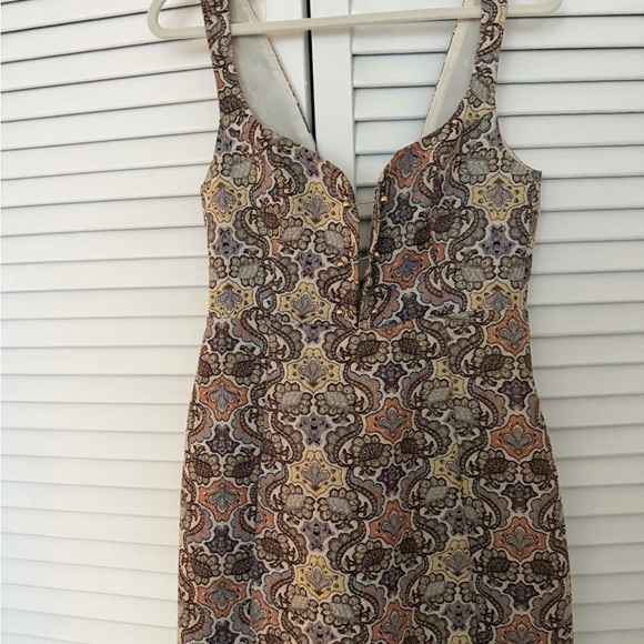 For Love And Lemons Multicolor Patterned Mini Dress - Picture 2 of 6